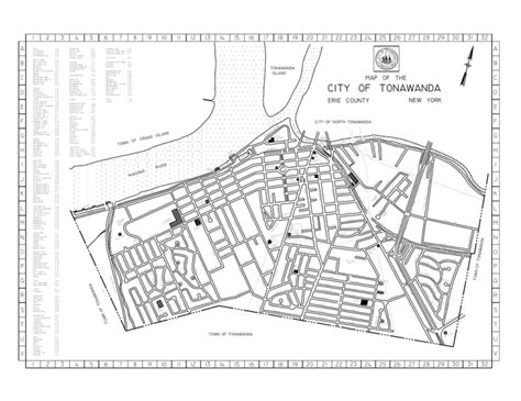 town of tonawanda map